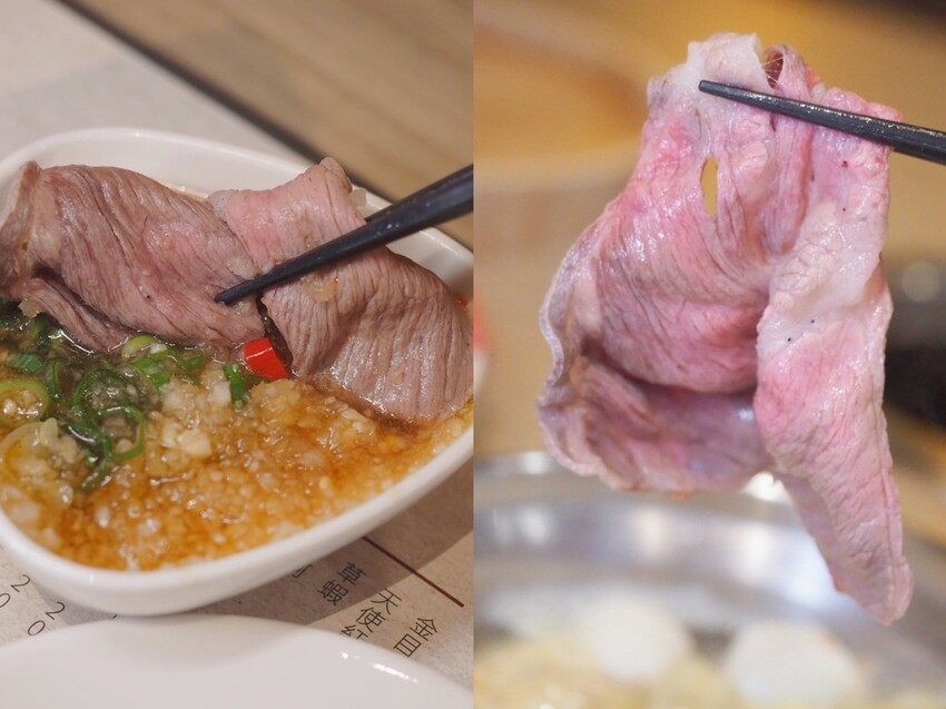 永春火鍋推薦《Shavu刷刷火鍋》每日現熬蔬果昆布湯頭，肉品堅持保有口感厚度，搭配日式清爽沾醬