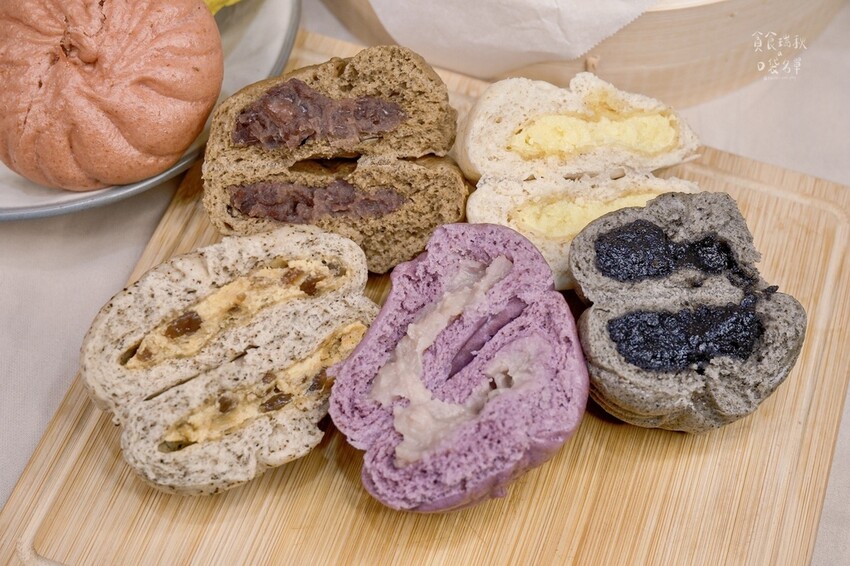 宅配美食|添加多穀、色彩繽紛麵皮好特別!滿滿內餡超豐富!省時