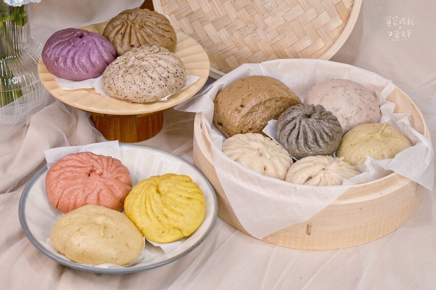 宅配美食|添加多穀、色彩繽紛麵皮好特別!滿滿內餡超豐富!省時