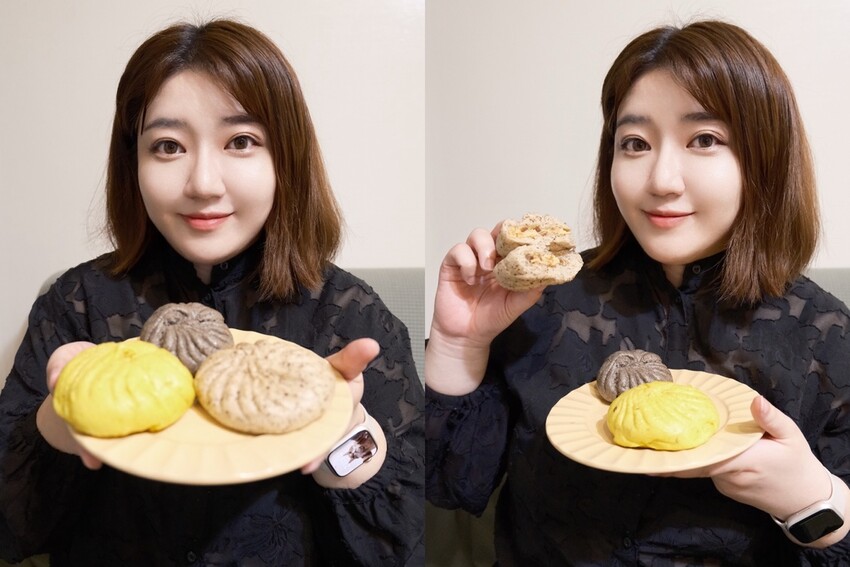 宅配美食|添加多穀、色彩繽紛麵皮好特別!滿滿內餡超豐富!省時