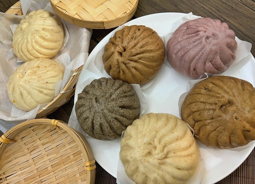 福穀樂包子｜可愛繽紛馬卡龍包、營養滿滿的早餐午茶首選，馬可先生雜糧技術指導，全省馬可先生門市都買的到