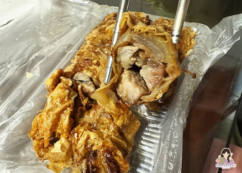 【板橋美食】板橋黃石市場無名紅燒肉、雞捲，只賣假日，不能預定