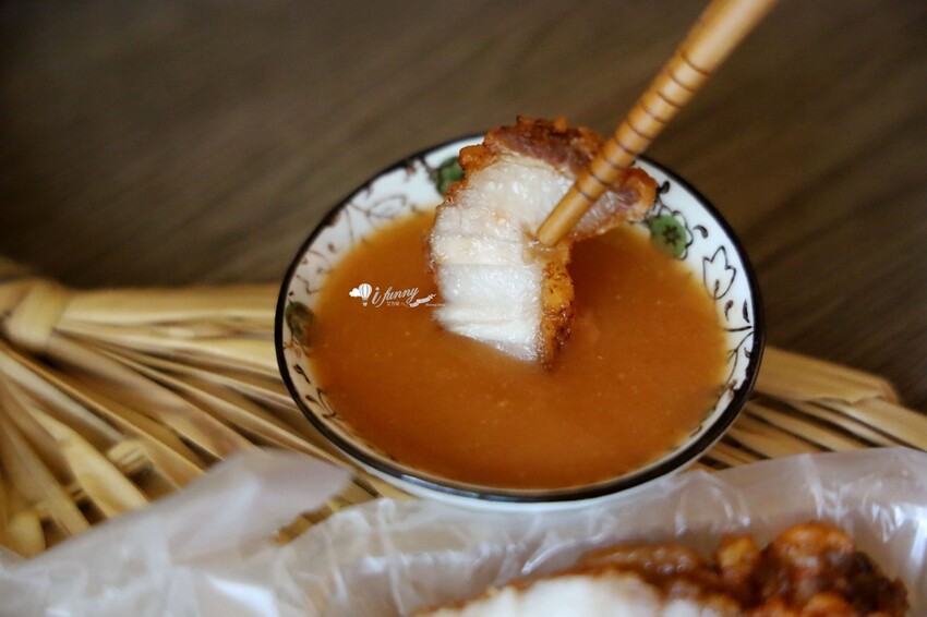 府中站 | 一週只賣兩天 1.5小時完售 黃石市場紅燒肉 雞捲 只賣兩樣東西