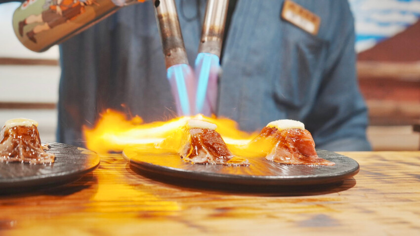 台北市大安區[台北美食] 和牛涮2.0來了！關西關東壽喜燒一次滿足｜期間限定紫薯芋泥鯛魚燒