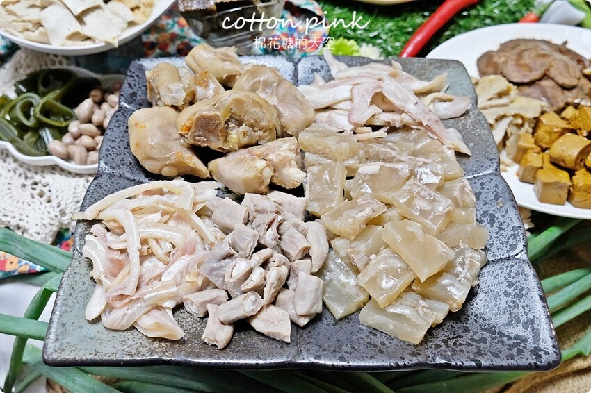 台中滷味這家很特別!少見白滷橄欖屋滷味吃得到~眷村白涼麵也大推 - 棉花糖的天空