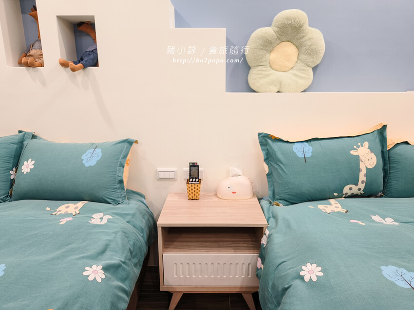 台東。台東市》浪閣民宿33.35。可愛的卡通主題房型
