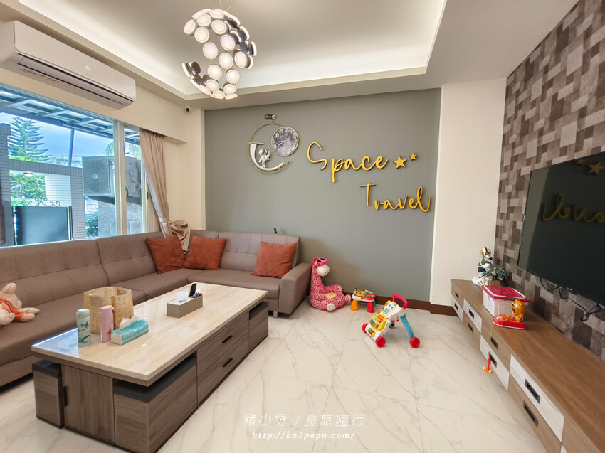 台東。台東市》浪閣民宿33.35。可愛的卡通主題房型