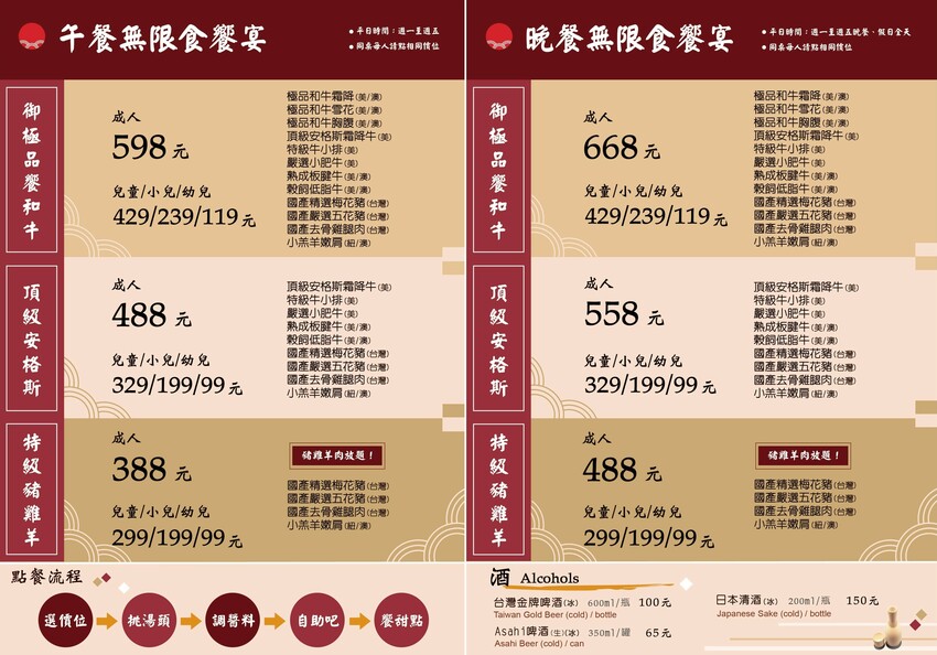 大口吃和牛不手軟！388元起平日午餐，吃到嘴巴開花！饗和牛鍋物放題讓你吃到嗨！