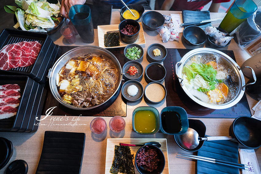 桃園火車站比臉大和牛吃到飽，7種湯底、咖哩飯、超過40種的火鍋蔬菜自助吧，最便宜只要398元起 @Irene's 食旅．時旅