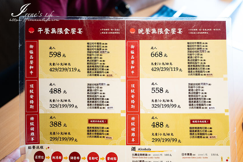 桃園火車站比臉大和牛吃到飽,7種湯底、咖哩飯、超過40種的火鍋蔬菜自助吧,最便宜只要398元起 @Irene's 食旅.時旅