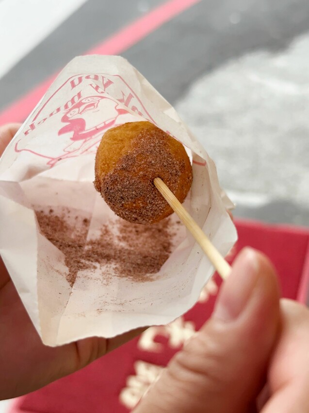 [彰化北斗] 熊太地瓜球 北斗店｜香菜控必吃！香菜口味地瓜球｜另有9種口味可以選擇｜奠安宮必吃銅板美食｜內附完整菜單 - 萍姐愛分享