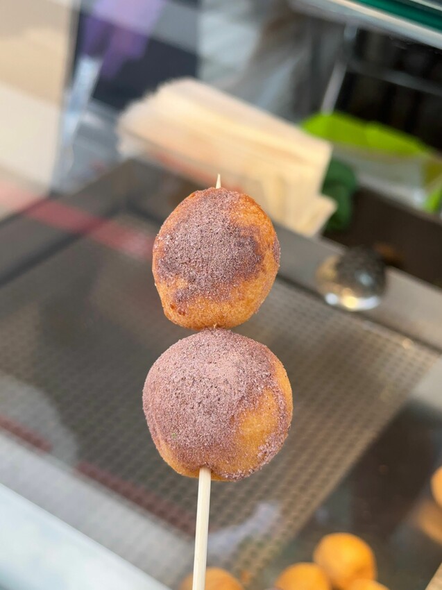 [彰化北斗] 熊太地瓜球 北斗店｜香菜控必吃！香菜口味地瓜球｜另有9種口味可以選擇｜奠安宮必吃銅板美食｜內附完整菜單 - 萍姐愛分享