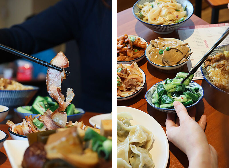 麵容餃好新竹店 獨特香脆油蔥加上2016國宴粄條插旗新竹 台式復古又文青的古早味麵食館