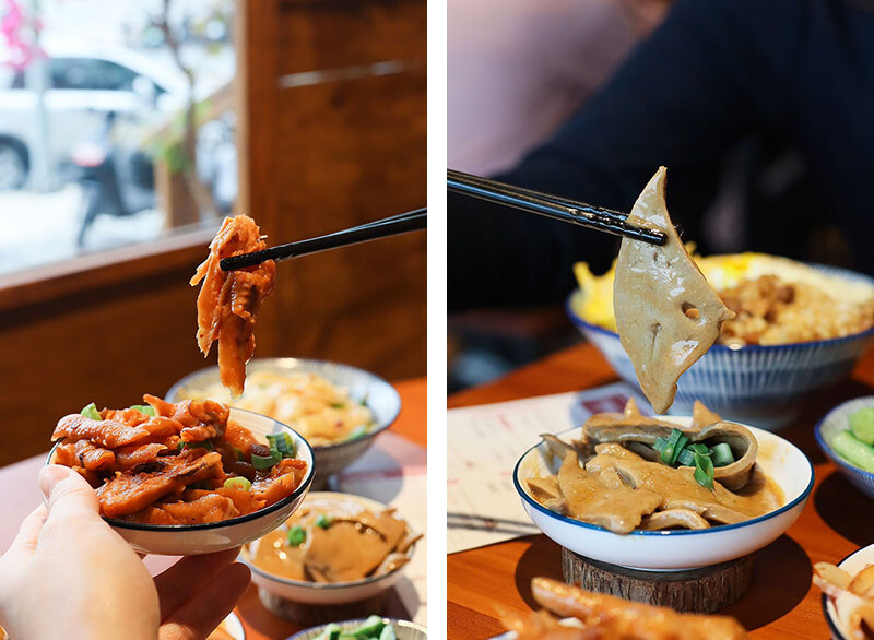 麵容餃好新竹店 獨特香脆油蔥加上2016國宴粄條插旗新竹 台式復古又文青的古早味麵食館