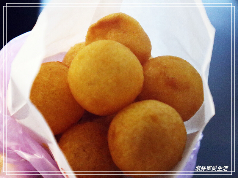 全素QQ地瓜球-桃園中壢/這才是在地人喜歡吃的?中原夜市酥脆地瓜球