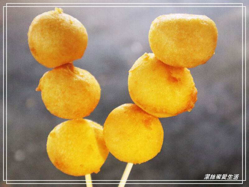 全素QQ地瓜球-桃園中壢/這才是在地人喜歡吃的?中原夜市酥脆地瓜球