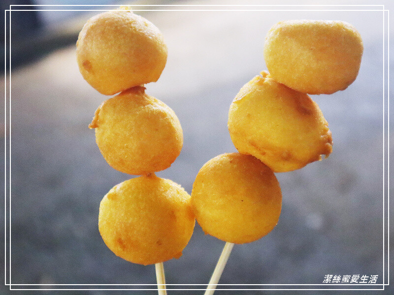 全素QQ地瓜球-桃園中壢/這才是在地人喜歡吃的?中原夜市酥脆地瓜球