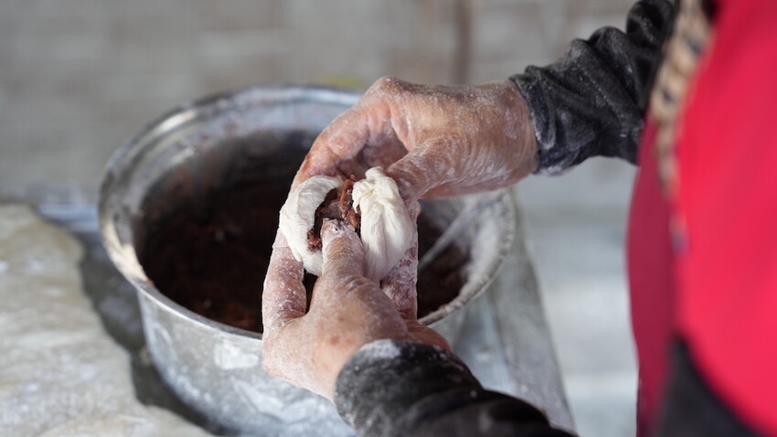 彰化縣員林市彰化小吃 火雲掌伯紅豆標|讓人嘆為觀止的員林特色小點心!