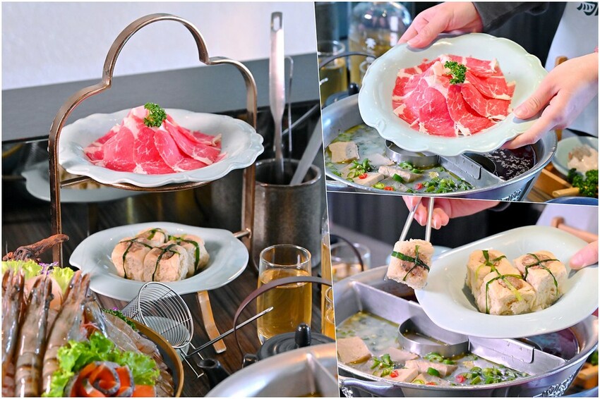 台中公益路新麻辣鍋推薦 巨無霸牛三拼盛宴超大肉盤好浮誇 花椒香啤酒這家才喝得到_青花驕麻辣鍋