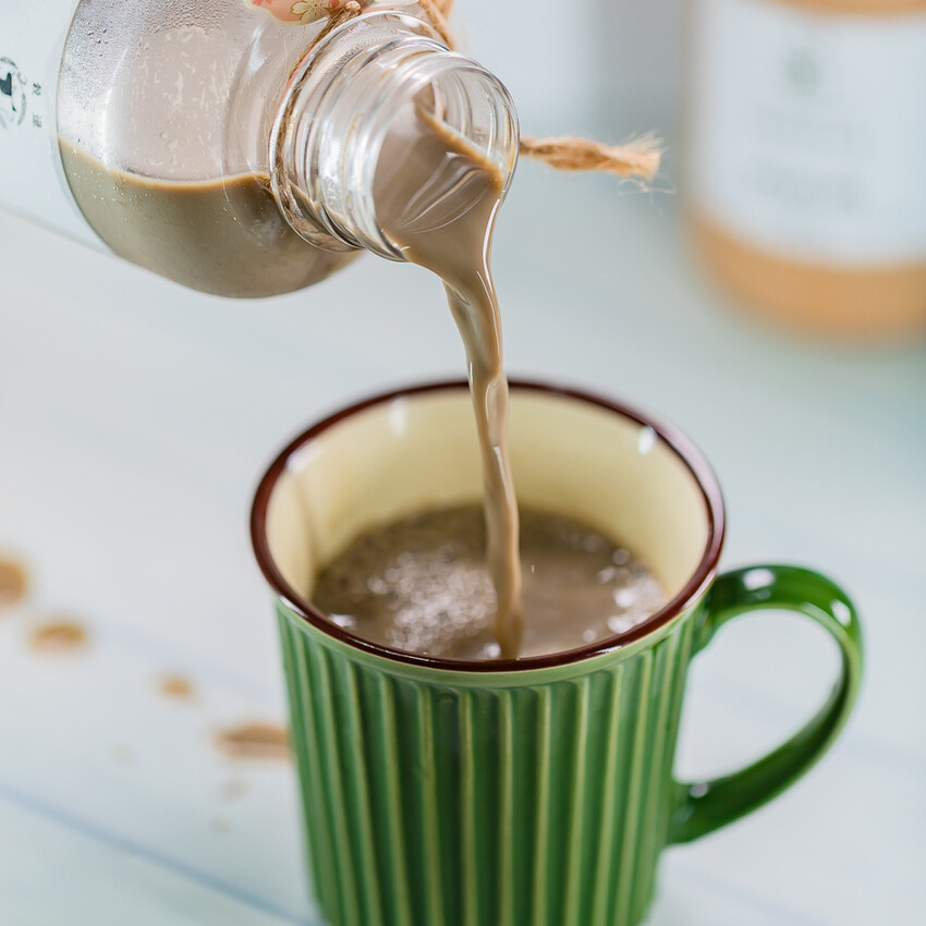 穀逯新鮮牛奶茶