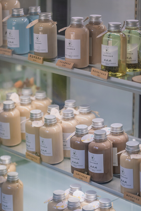 穀逯新鮮牛奶茶