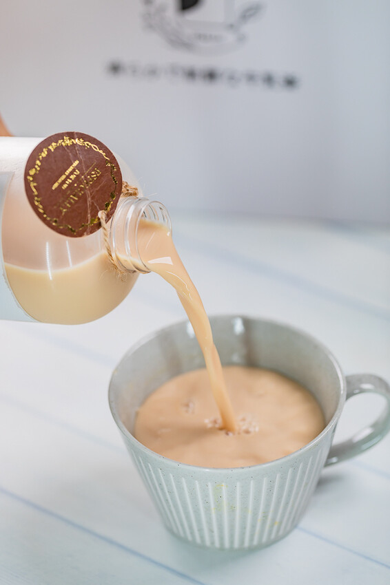 穀逯新鮮牛奶茶