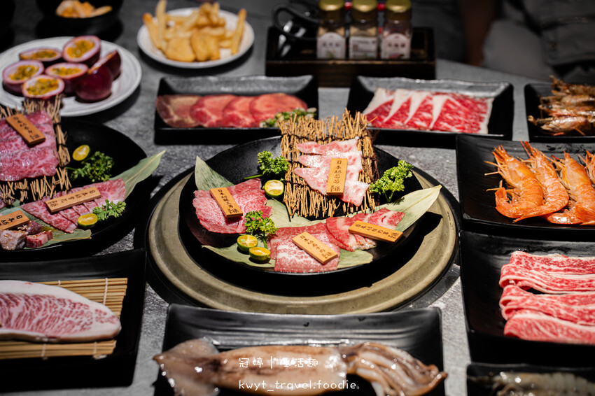 桃園中壢燒肉吃到飽_三柒燒肉專門店，加39元升級火烤兩吃！當