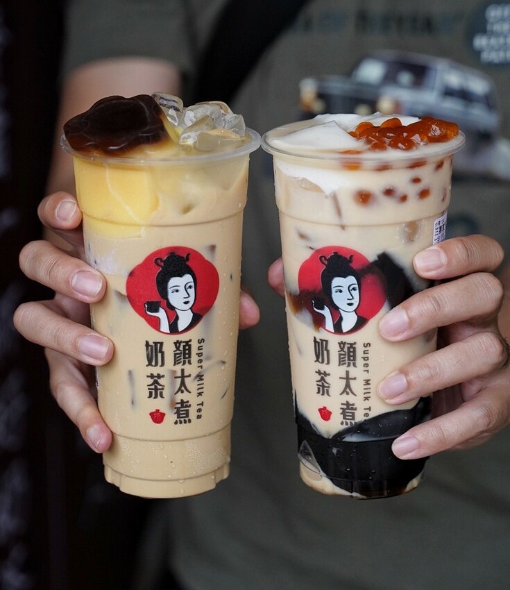 中部飲料霸主「顏太煮奶茶」插旗新竹！平價料多手搖飲料首選推薦！激推三喜厚奶茶、茘枝玉露冰茶、朝露咖啡牛奶加粉條～(竹科園區下午茶外送/菜單) - 阿華田的美食日記