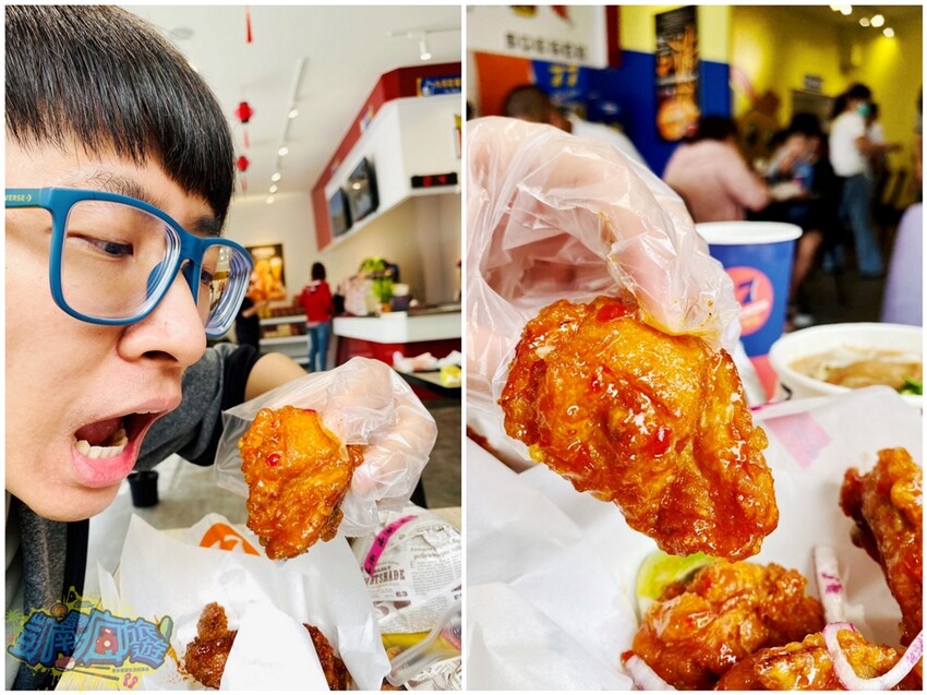 東港炸雞推薦【77炸雞東港店】套餐飲料喝到飽超佛系！必點日式麵線羹有叉燒肉 韓式炸雞、美式炸雞通通有！炸雞美食好吃到會上癮！ - 跟著凱南瘋旅遊