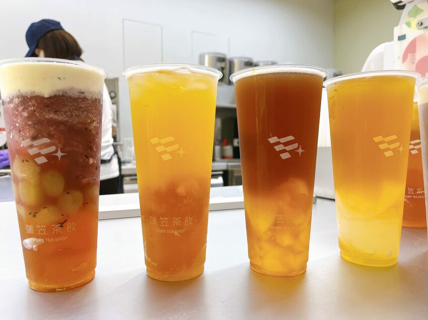 內壢新開幕飲料推薦—蒲笠茶飲,中壢嚼感茶凍再加一,口口都很喝到Q彈軟嫩的茶凍