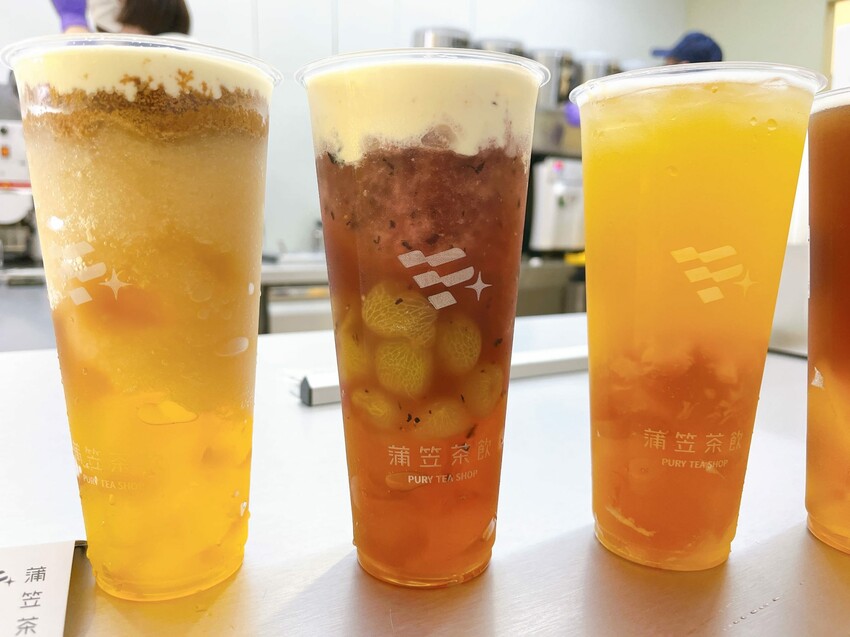 內壢新開幕飲料推薦—蒲笠茶飲,中壢嚼感茶凍再加一,口口都很喝到Q彈軟嫩的茶凍
