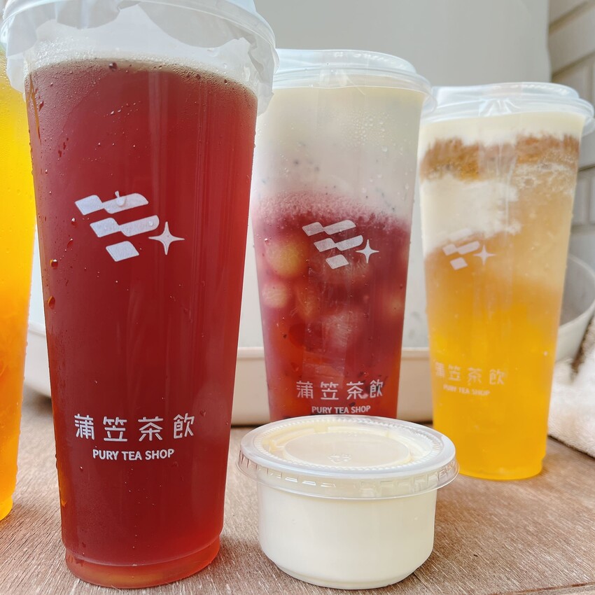 內壢新開幕飲料推薦—蒲笠茶飲,中壢嚼感茶凍再加一,口口都很喝到Q彈軟嫩的茶凍