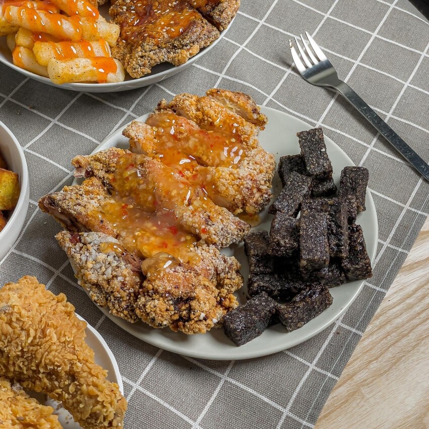 新北 板橋區 吮指王北門店．北門炸雞 雞排 3.jpg