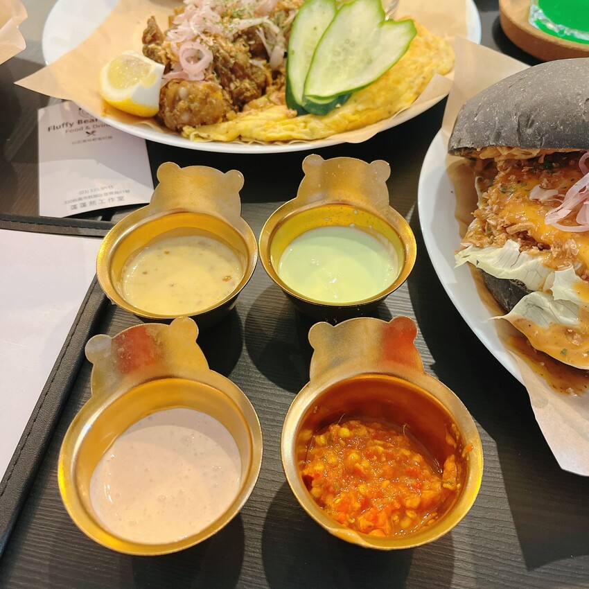 桃園車站異國料理推薦—蓬蓬熊工作室 印尼輕食料理，超獨特四種外面吃不到印尼醬料，一定要試試