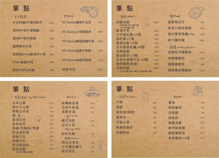 新北新店—牛燒肉Yakiniku｜和牛不再遙不可及 燒肉套餐一人八百有找｜大坪林、七張、耕莘醫院、新店高中