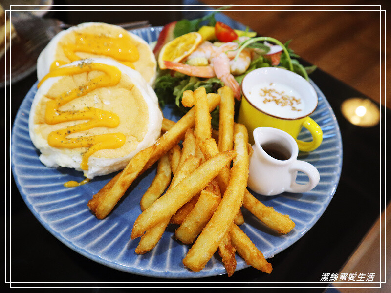 樂在Lezy-桃園中壢/入口即化超軟嫩舒芙蕾x早午盤餐.正餐點心下午茶皆宜