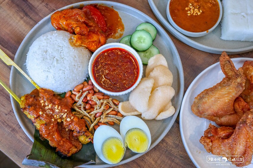 【士林美食】池先生馬來西亞料理餐廳，菜單必點沙嗲雞椰漿飯推薦