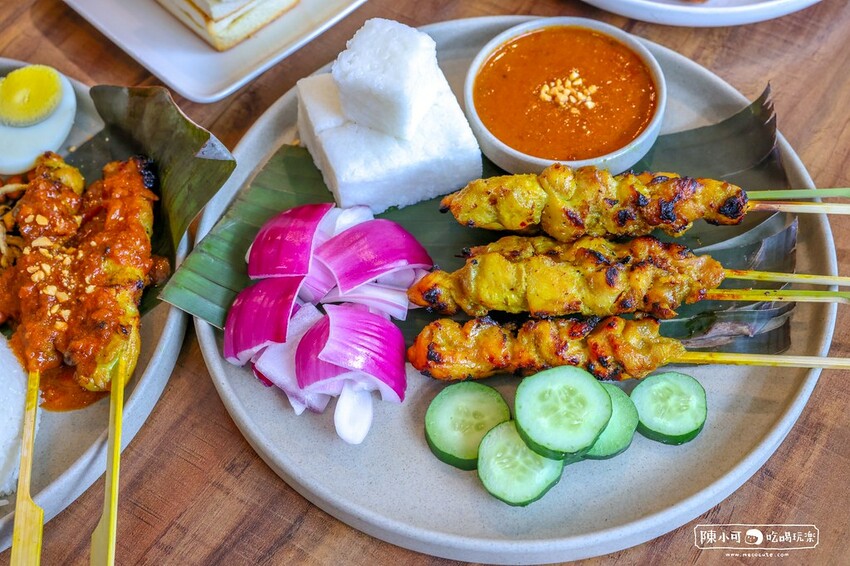【士林美食】池先生馬來西亞料理餐廳，菜單必點沙嗲雞椰漿飯推薦