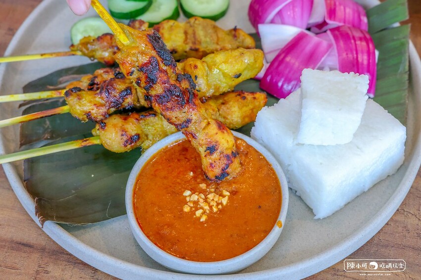 【士林美食】池先生馬來西亞料理餐廳，菜單必點沙嗲雞椰漿飯推薦