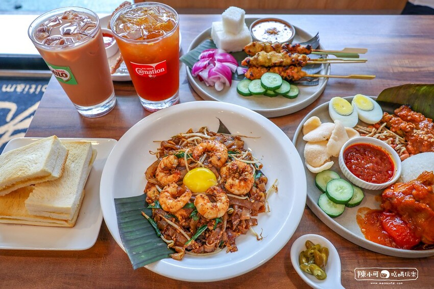 【士林美食】池先生馬來西亞料理餐廳，菜單必點沙嗲雞椰漿飯推薦