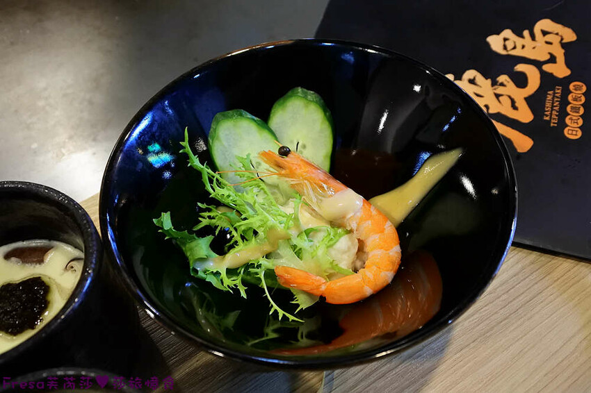 屏東美食【鹿島日式鐵板燒】龍蝦和牛奢華料理.高檔食材平價饗宴│水姑娘龍蝦│日本和牛│家樂福美食街 - Fresa芙芮莎♥莎旅憶食