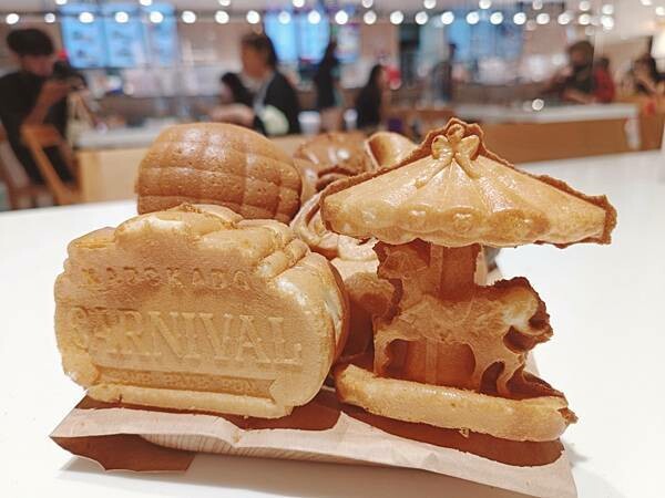 河津櫻花季kadokado雞蛋糕專売個限定「圓圓鯛魚燒」/白玉紅豆鯛魚燒/黑鳳梨/動物園系列/忠孝復興站/忠孝SOGO