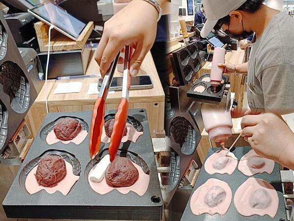 河津櫻花季kadokado雞蛋糕專売個限定「圓圓鯛魚燒」/白玉紅豆鯛魚燒/黑鳳梨/動物園系列/忠孝復興站/忠孝SOGO