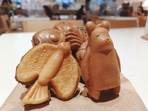 河津櫻花季kadokado雞蛋糕專売個限定「圓圓鯛魚燒」/白玉紅豆鯛魚燒/黑鳳梨/動物園系列/忠孝復興站/忠孝SOGO