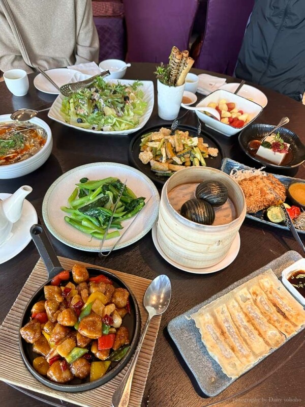 台南市東區漢來蔬食南紡店｜與各地有機農場契作的食材，創意精緻料理，台南素食者必吃！