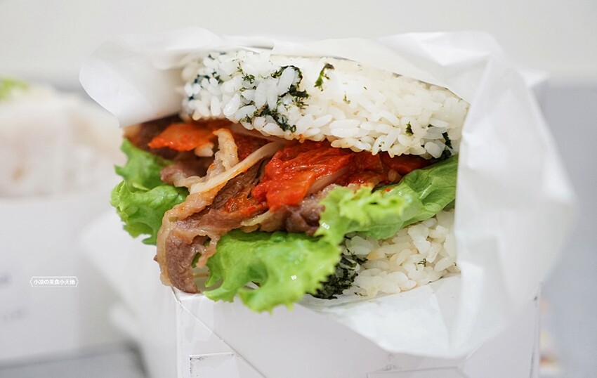 全台唯一傳統韓式米漢堡就在這！！米漢堡7種口味任你選，還有泡菜煎餅非點不可的道地口味！！！