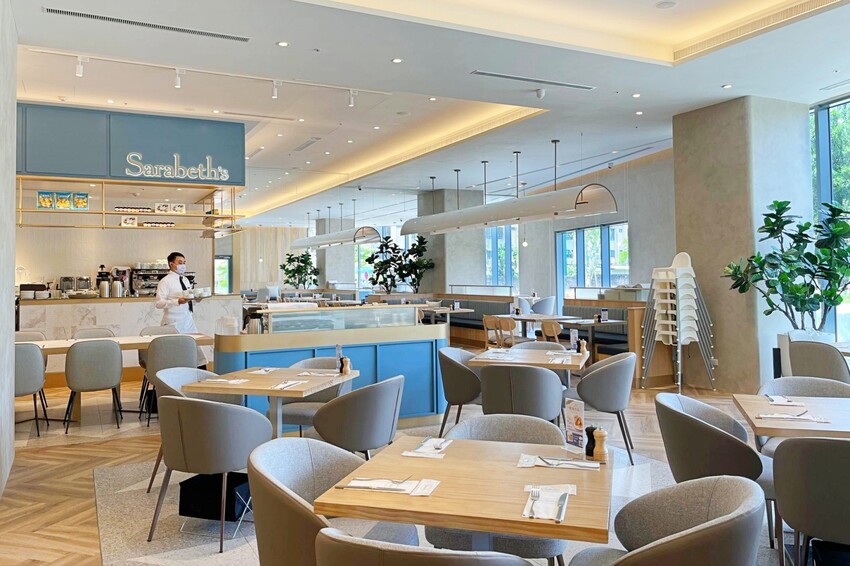 世界第一名早餐台中首店開幕啦！擁有全台最大坪數的絕美店裝，經典班尼迪克蛋與法式土司更是招牌必點！