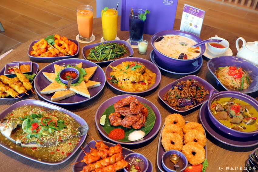 台中LaLaport北館新開幕餐廳，米其林推薦泰式料理，正宗泰菜NARA第9間店LaLaport台中店開幕