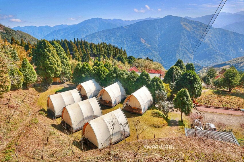 新竹霧語WooYuu雲頂上的豪華露營｜免裝備懶人露營，一泊二食.DIY體驗，賞櫻花、雲海趁現在！ - Kiwi 樂活食旅