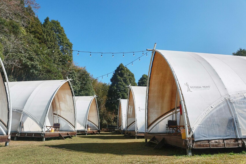 新竹霧語WooYuu雲頂上的豪華露營｜免裝備懶人露營，一泊二食.DIY體驗，賞櫻花、雲海趁現在！ - Kiwi 樂活食旅